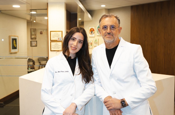 smiling Dr. Nikol Fedin & Dr. Vladimir Fedin